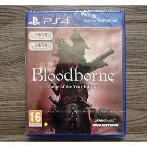 Bloodborne Game Of The Year Edition PS4 PlayStation 4 Factory Sealed